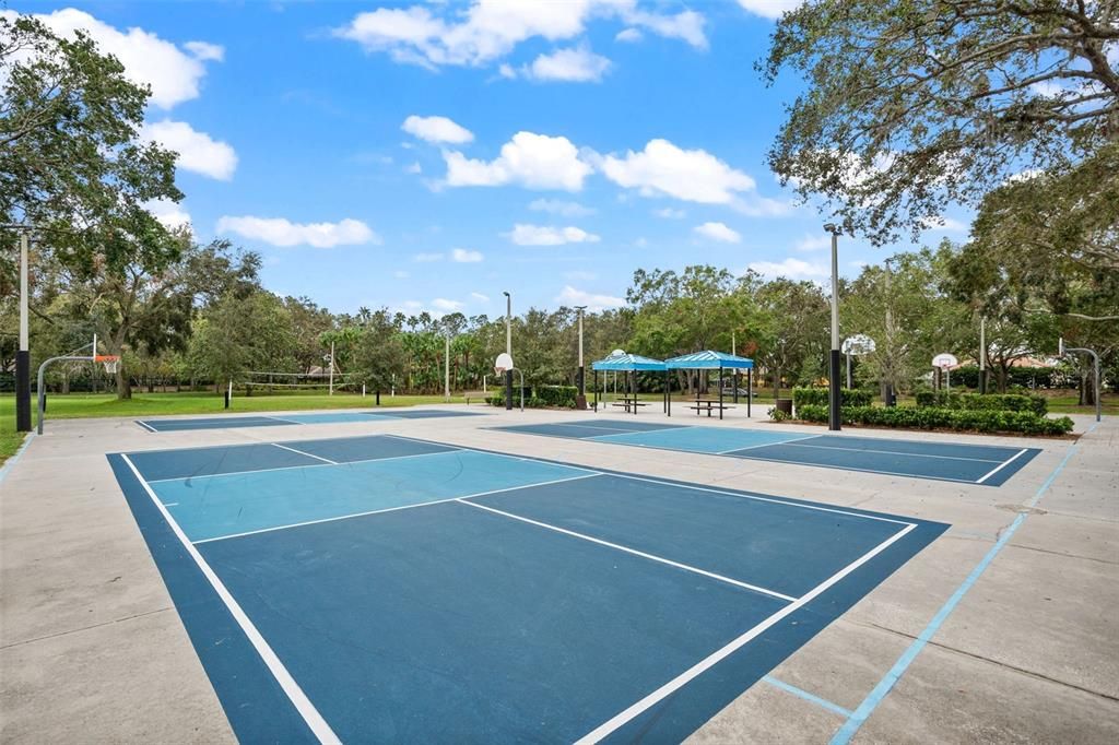 Lansbrook community tennis courts