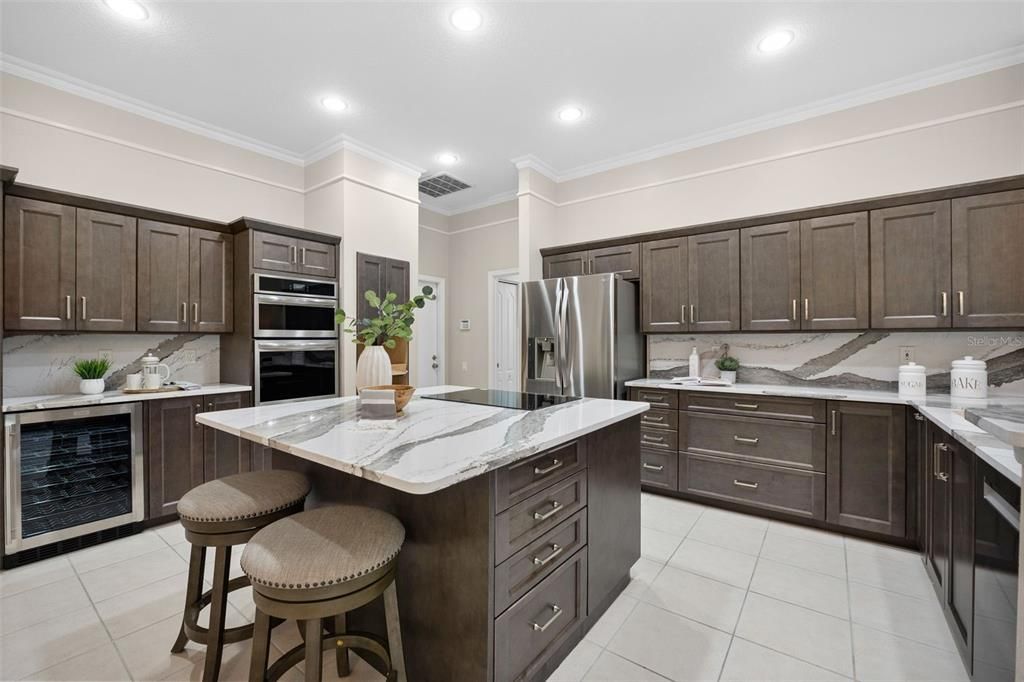 Newly updated kitchen with new stainless steel appliances