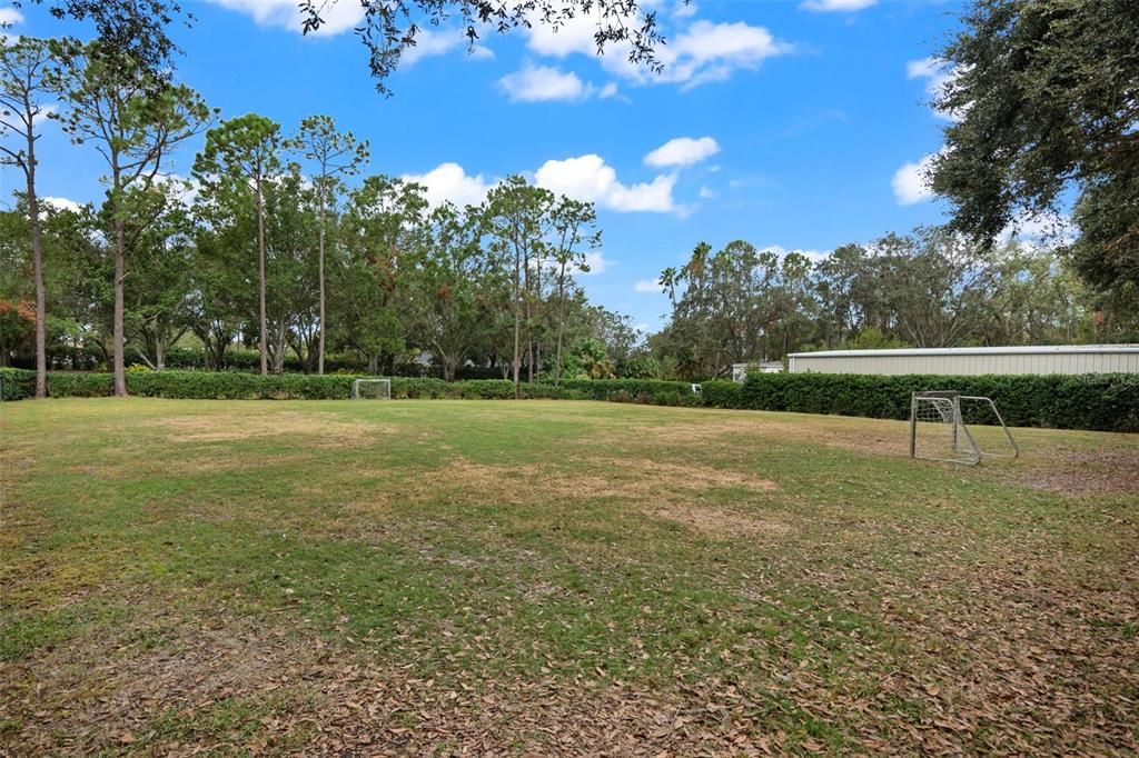 Lansbrook community soccer field