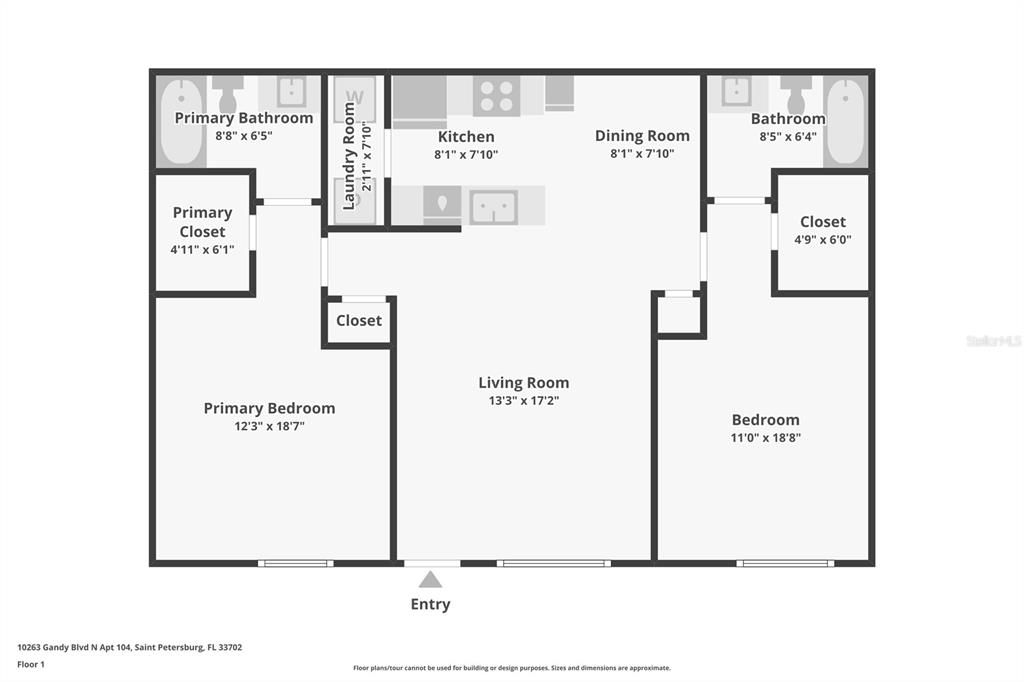 For Sale: $159,900 (2 beds, 2 baths, 1015 Square Feet)