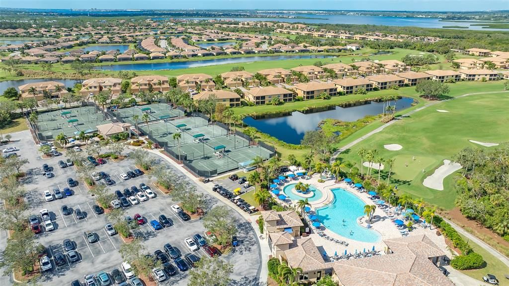 Main Clubhouse, Pool and Tennis Club