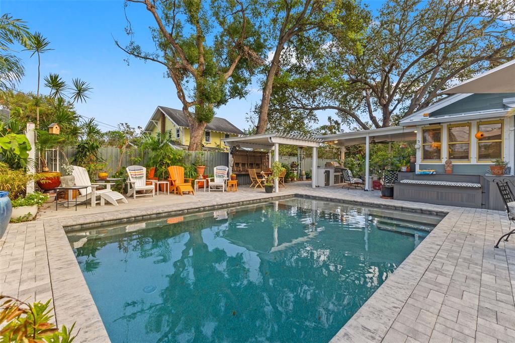 Stunning In-ground Gas Heated Pool