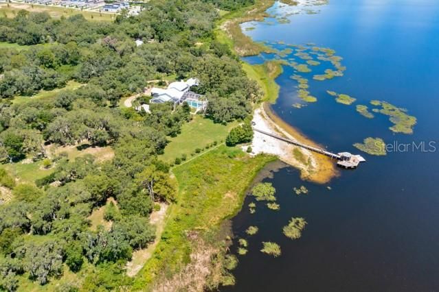 Aerial View of Johns Lake