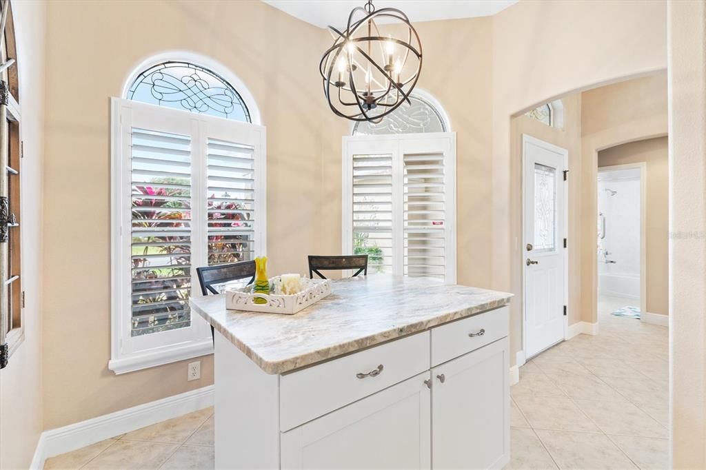 Kitchen Nook with Island