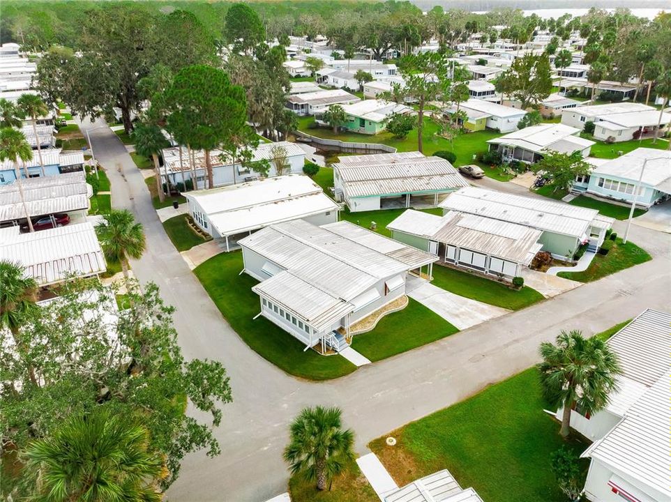 Aerial View of 181 Palm Meadows