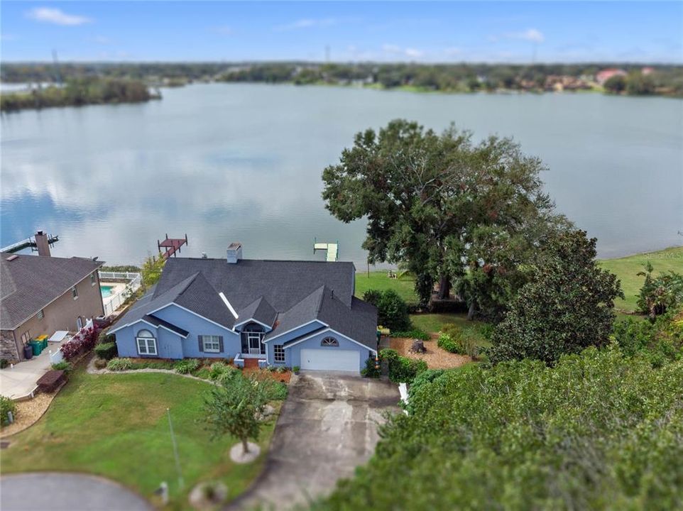 Aerial View of 2982 Lake Woodward Drive