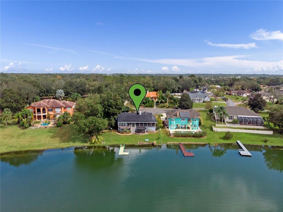 Aerial View of 2982 Lake Woodward Drive