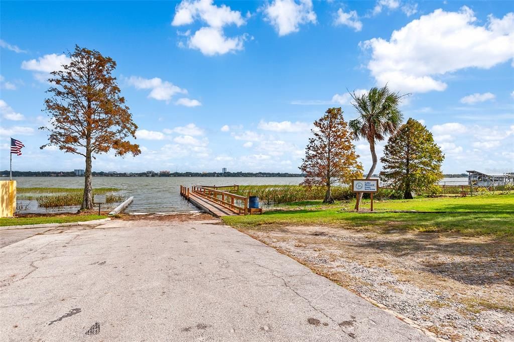 Lake Howard Boat Dock