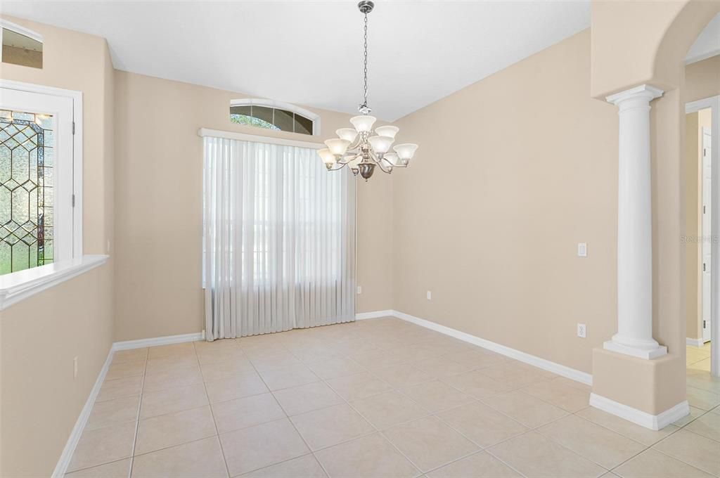 Formal dining room