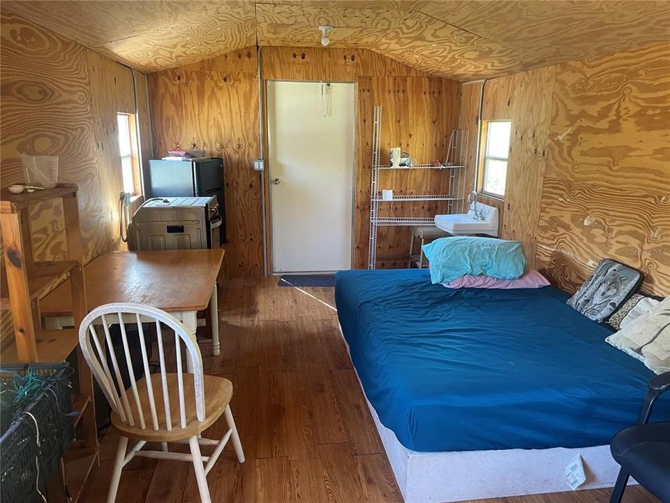 Inside of Shed