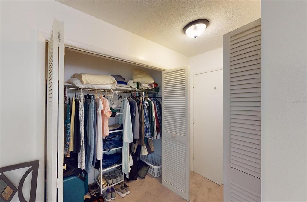 Primary closet