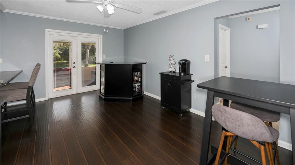 View of Family Room as seen from Entrance Foyer!