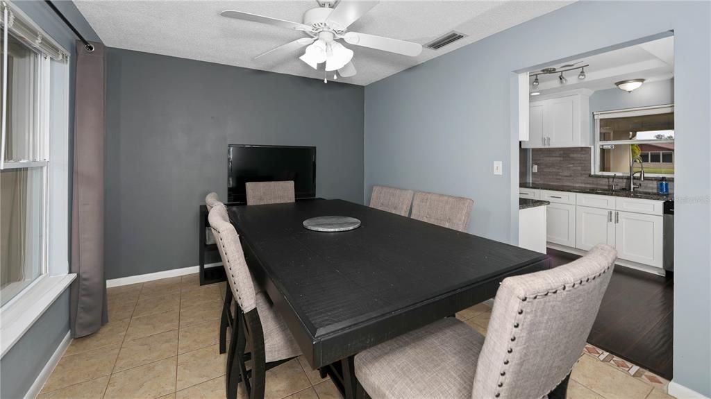 Formal Dining Room, View #1, as seen from the Entrance Foyer!