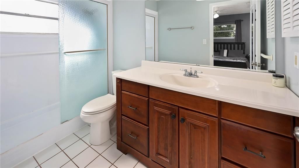 Master Bath with Walk-in Shower!