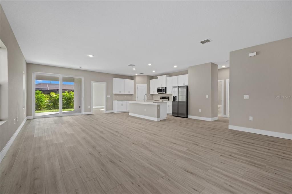 Living Room & Kitchen