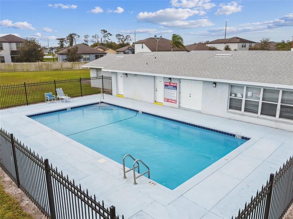 Community Pool and Clubhouse