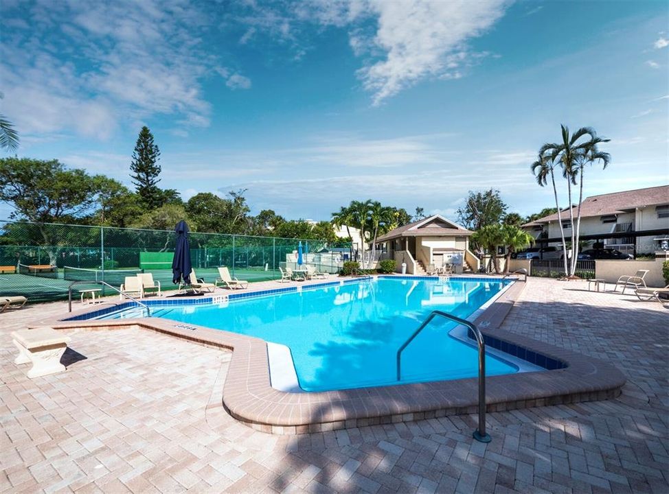 Heated Pool with Sun Deck