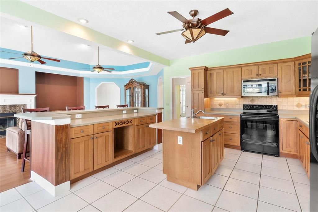 Kitchen with Plenty of Storage