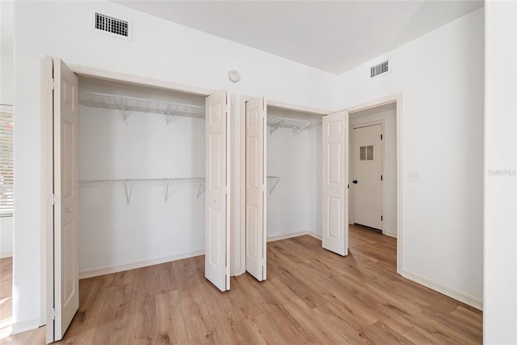 Master bedroom closet