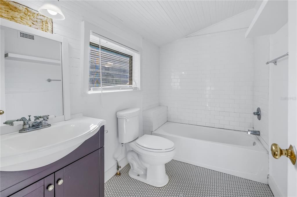 Secondary bathroom