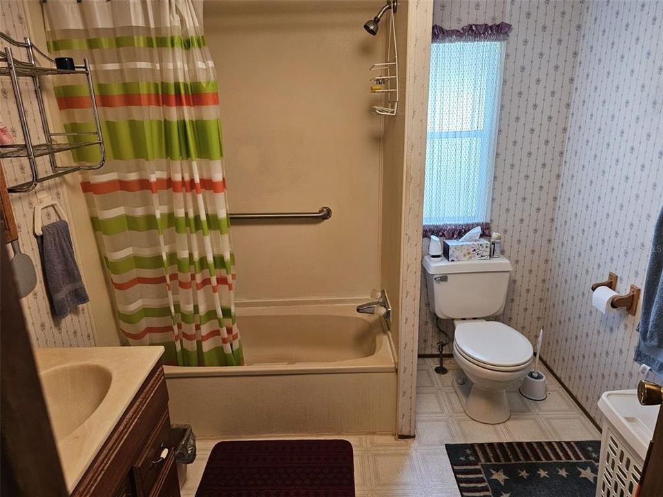 Hall guest bathroom