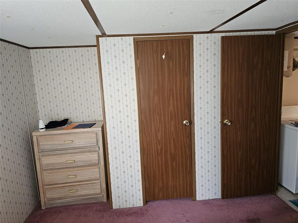 second bedroom closet