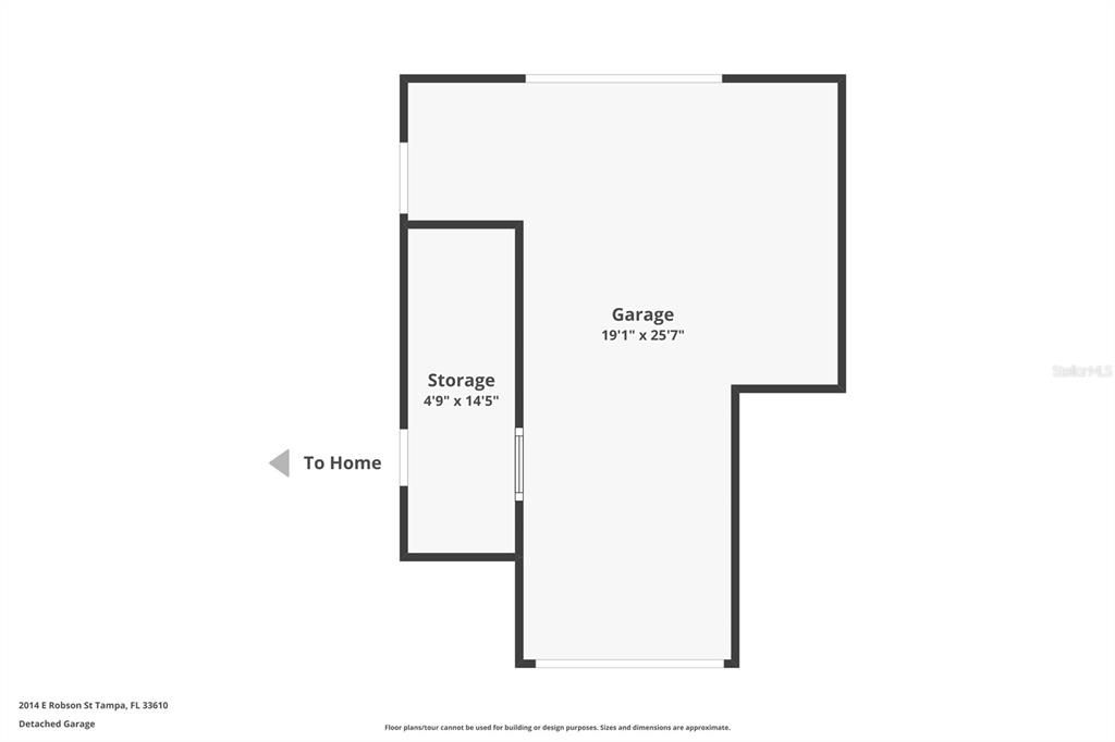 Detached Garage Floor Plan