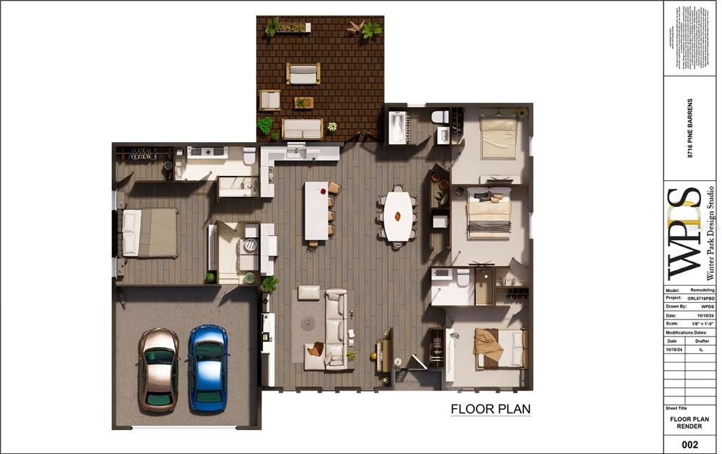 Virtual Floor Plan Rendering