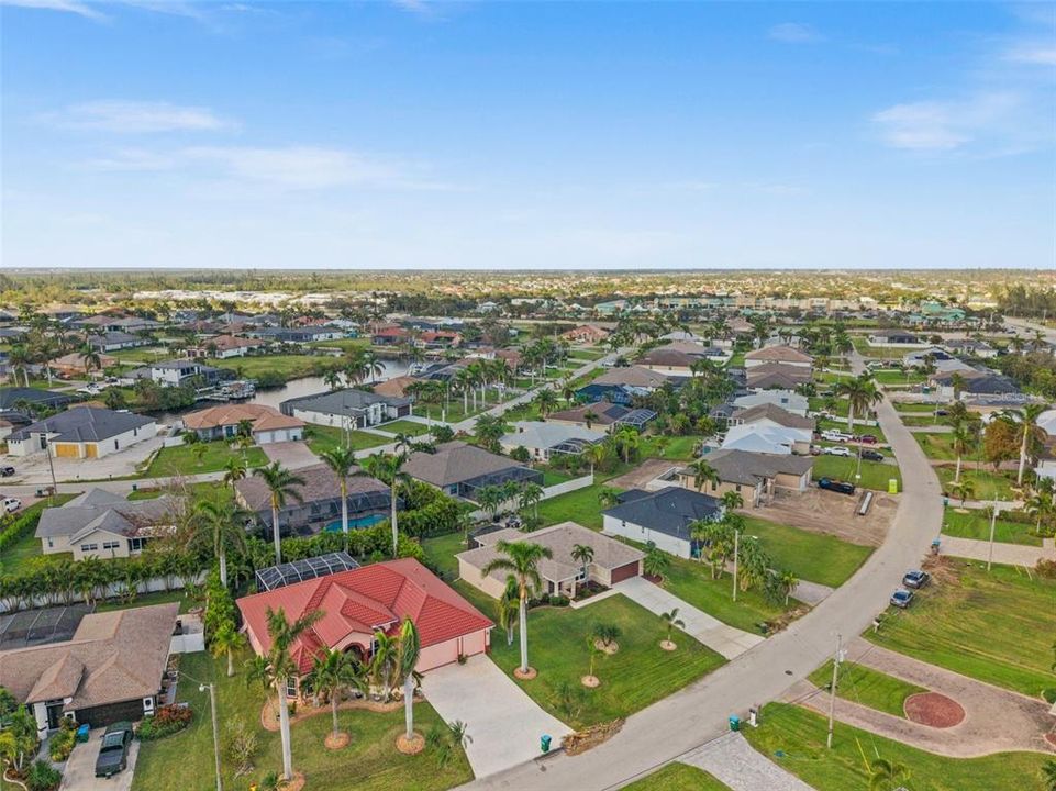 Aerial View of the Neighborhood