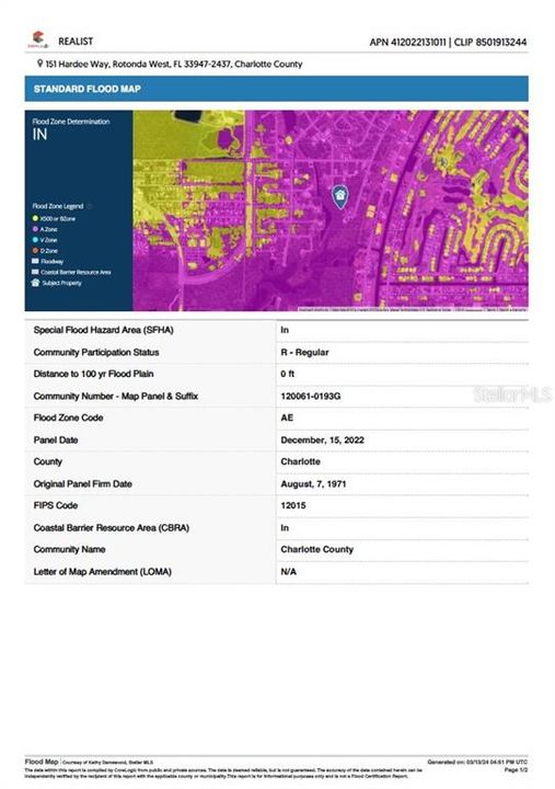 Flood Map.