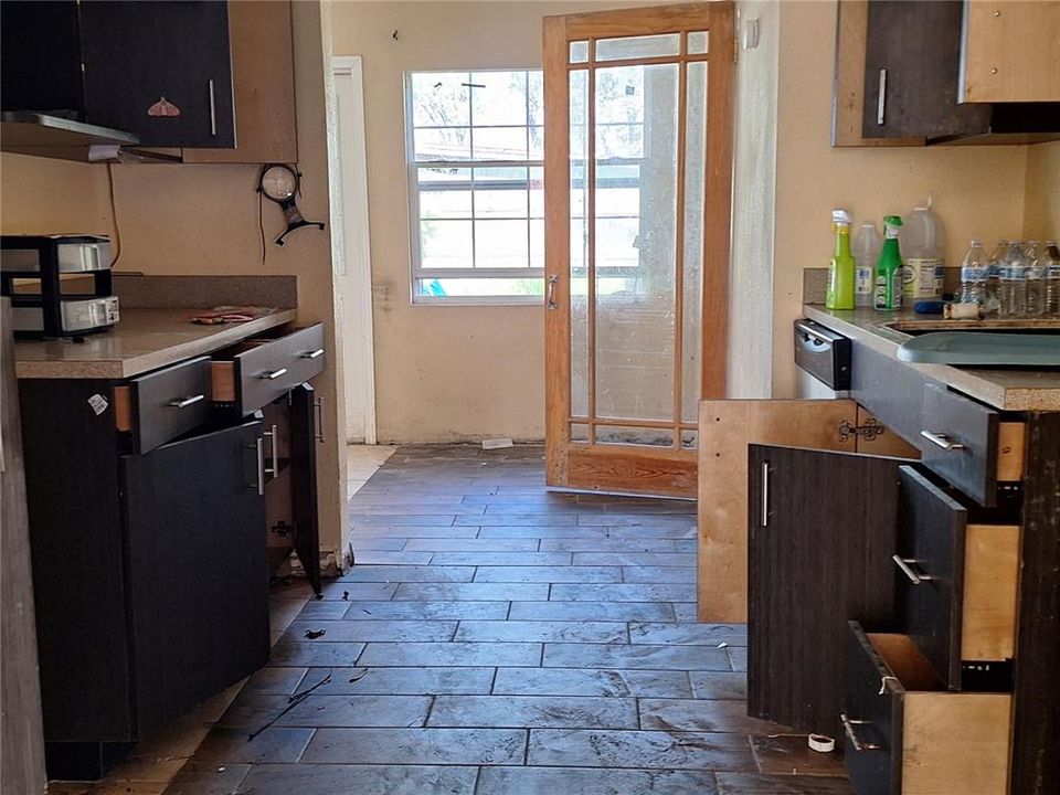 This Kitchen was 10 years old before the flood