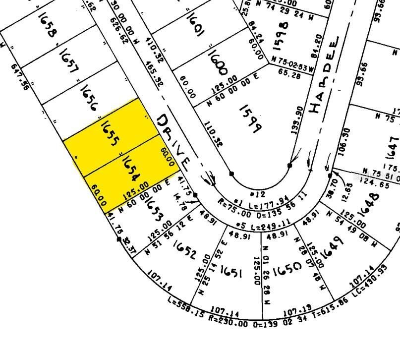 Plat Map showing legal dementions.