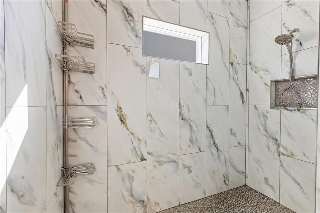 master walk-in shower