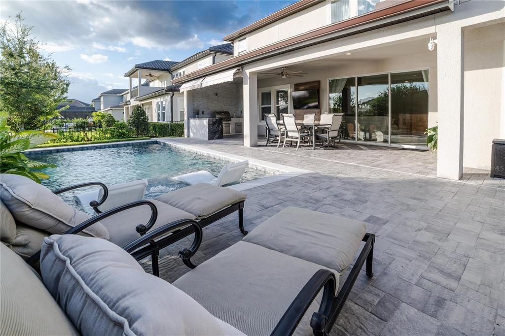 Pool and Summer Kitchen