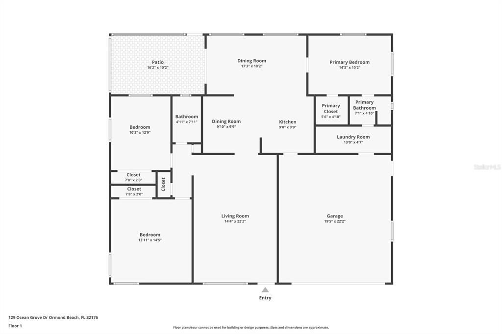 На продажу: $409,900 (3 спален, 2 ванн, 1580 Квадратных фут)