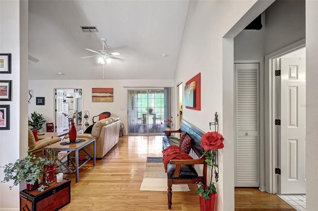 Entry foyer view