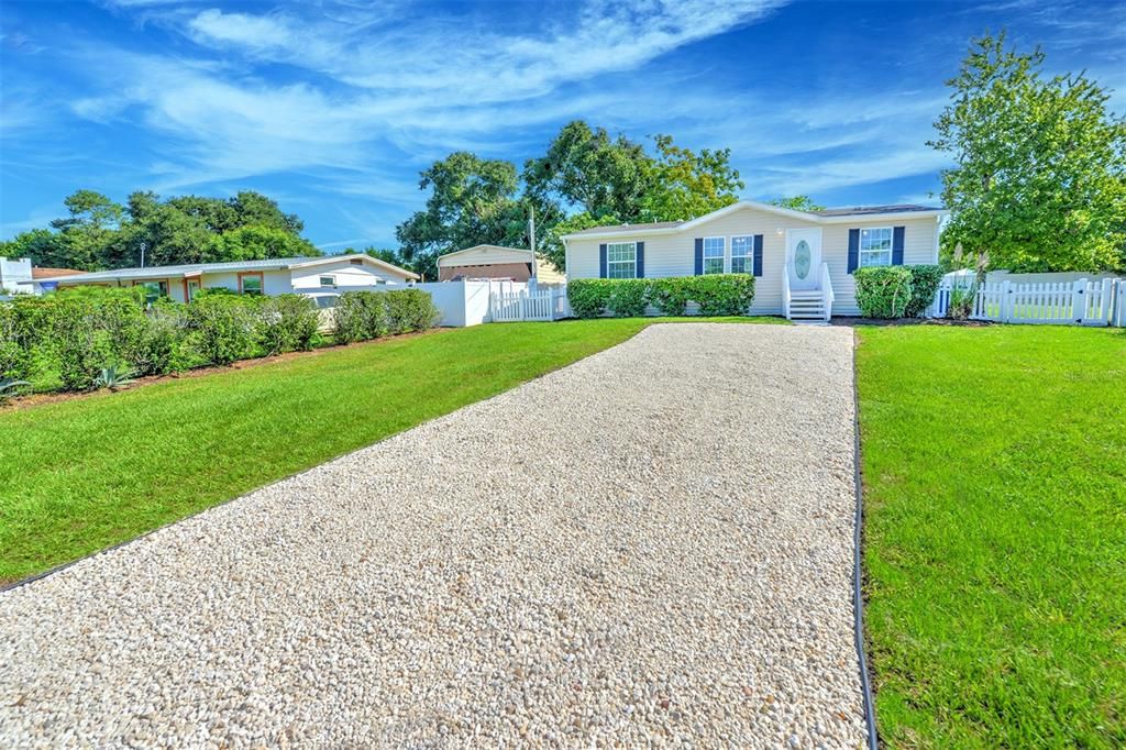 Extended Driveway