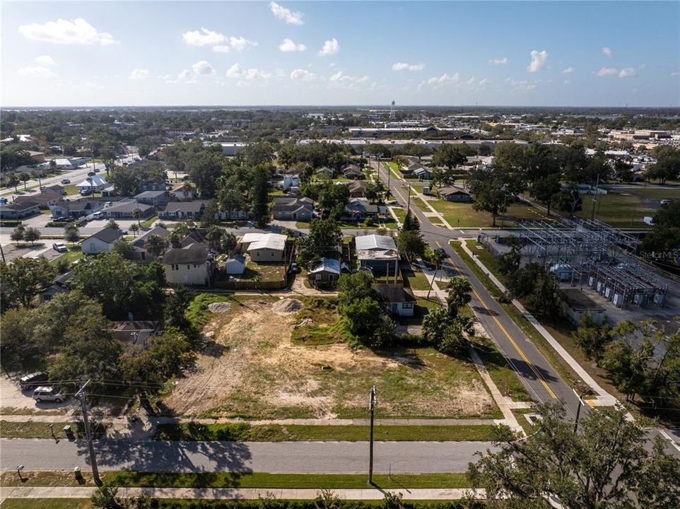 .39 Acre Lot in downtown Winter Haven looking south