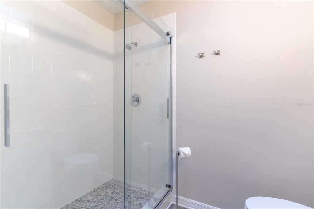 New shower