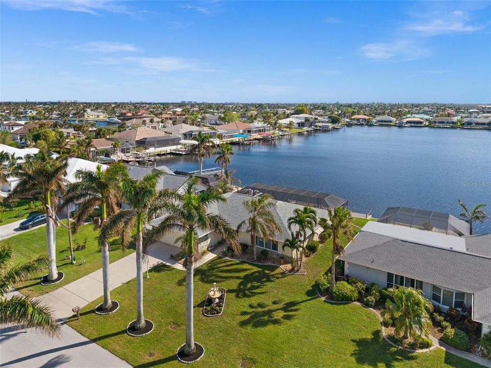 Aerial View of the front overlooking Thunderbird Lake