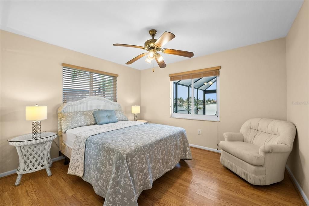 Bedroom 2 with view of the Lake