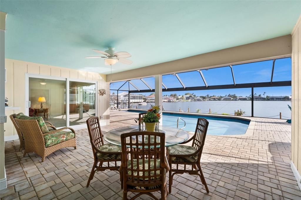 Dine Al Fresco overlooking Thunderbird Lake