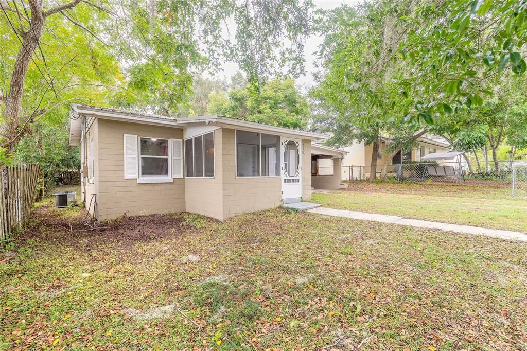 Screened Front Porch