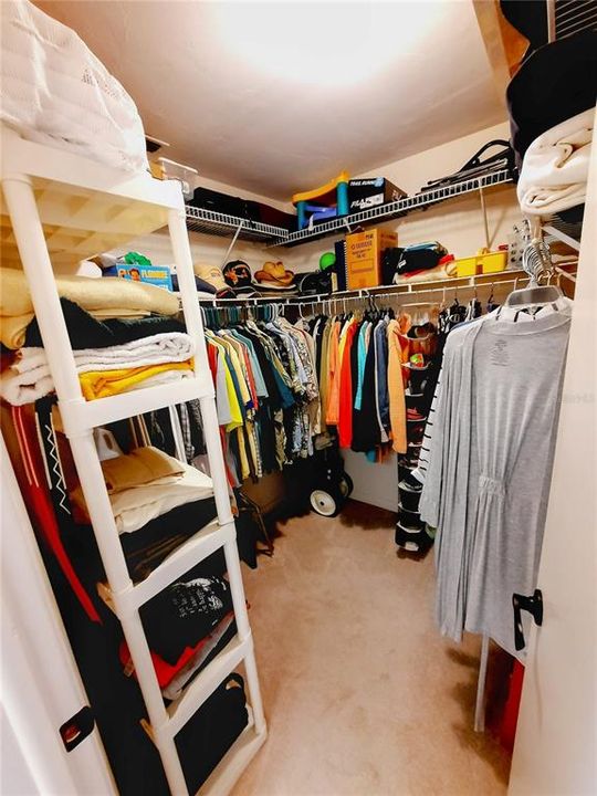 Large walk-in closet