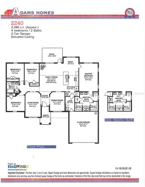 For Sale: $384,972 (4 beds, 2 baths, 2240 Square Feet)