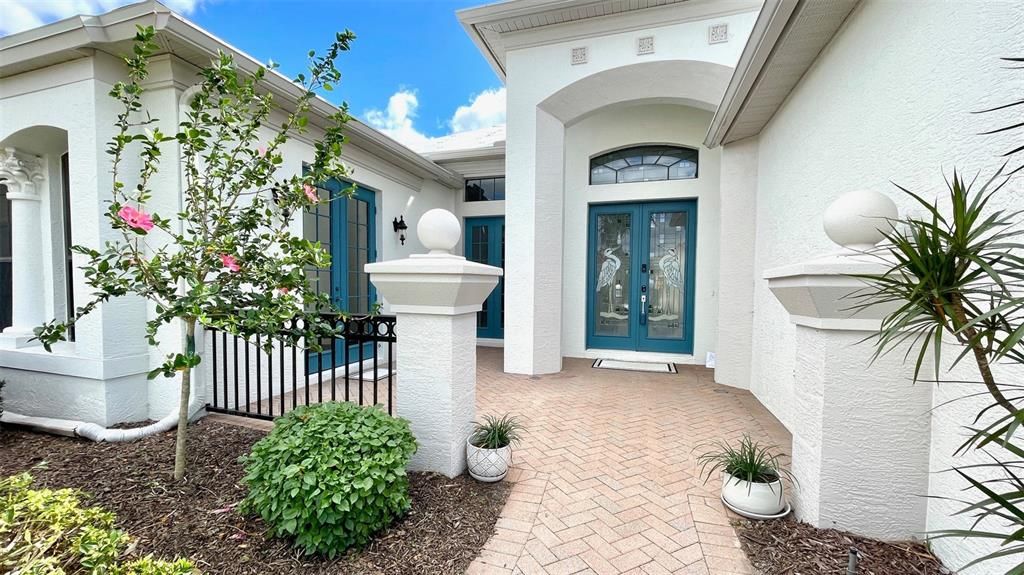 Courtyard Entry