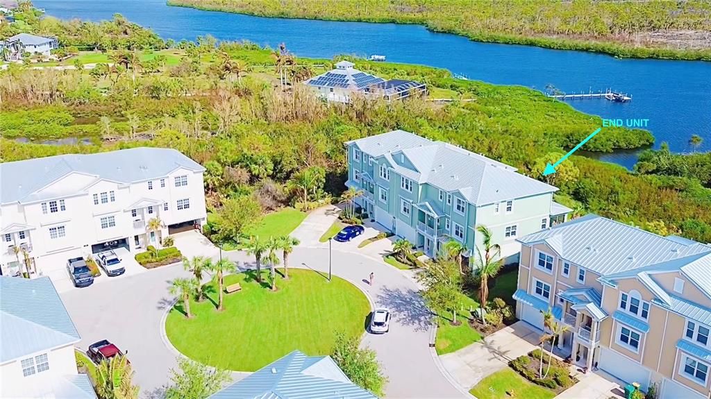 TURNKEY FURNISHED 2020 BUILT RARELY AVAILABLE END UNIT!!! Intracoastal water views!!! Located on the cul-de-sac at the quietest end of the community!