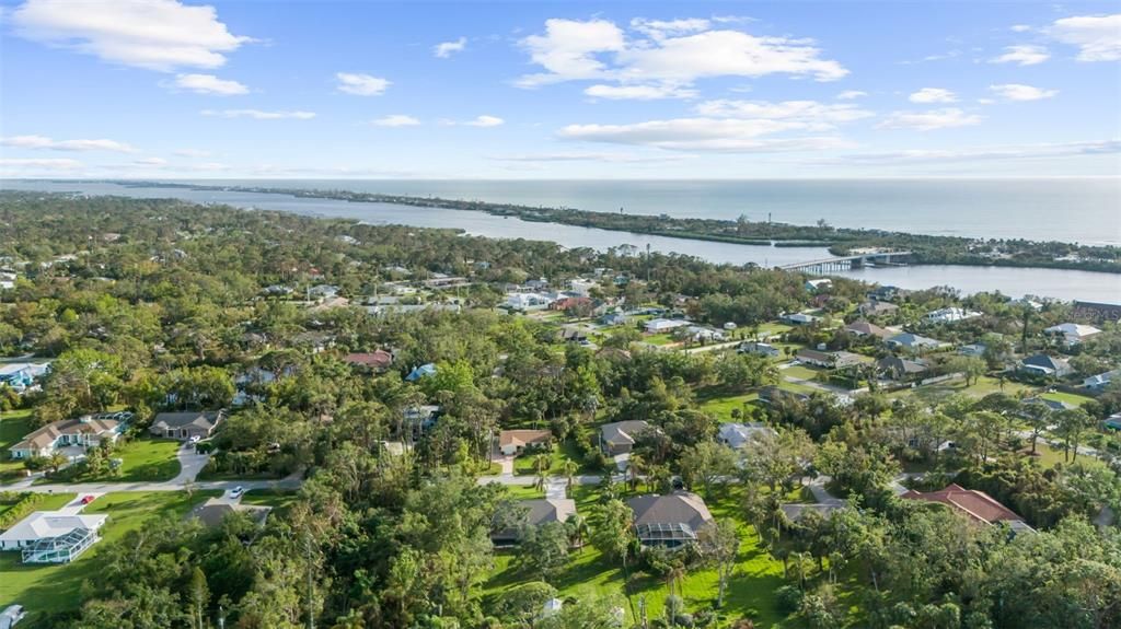 Manasota Beach, a convenient public boat launch, and kayak launch are mere minutes away