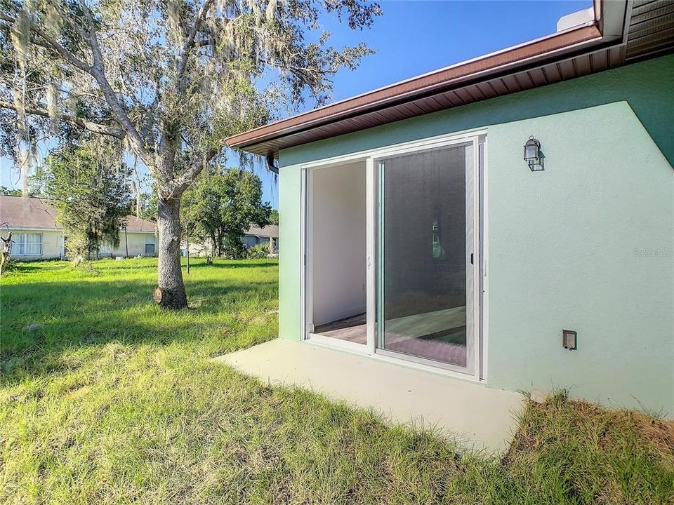 Photos of Model Home - Patio View