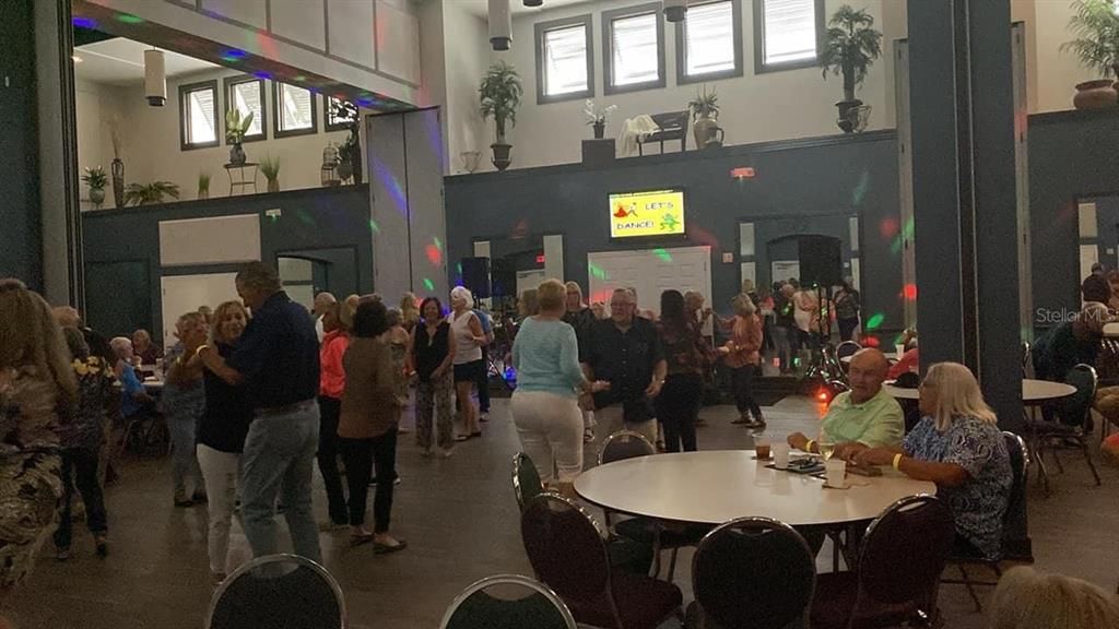 Dancing in the Jubilee Room at the South Clubhouse